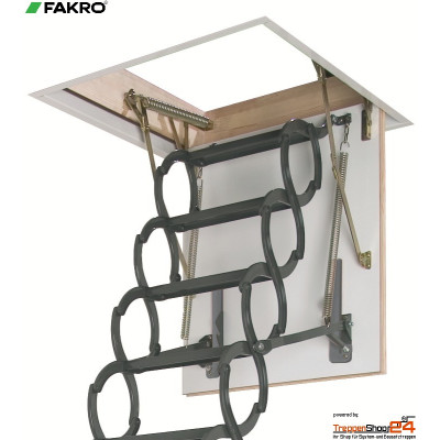 Scherentreppe LST 80x50 cm, R bis 280 cm, U-Wert 1,1 W/(m²K)