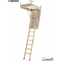Bodentreppe LWZ Plus, mit 3-teiliger Leiter für Deckenöffnung 120 x 60 cm inkl. Wärmedämmung mit berechnetem U-Wert 1,1 W/(m²K), Raumhöhe bis 280 cm.