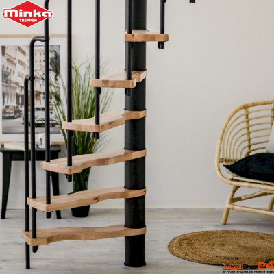 Sparspindeltreppe Suono Ø 140 cm