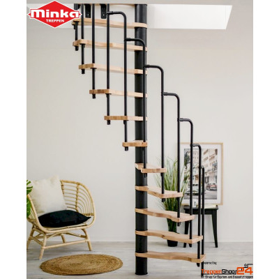 Sparspindeltreppe Suono Ø 140 cm