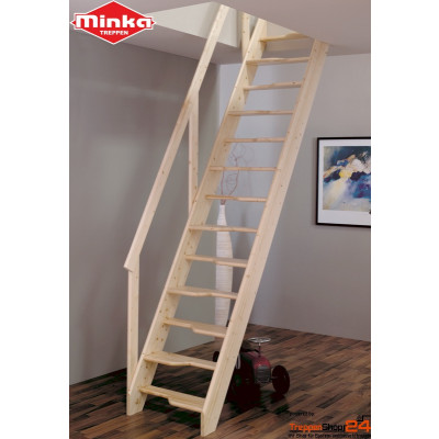 Raumspartreppe Softline mit 13 wechselseitig begehbaren...