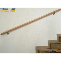 H17 Handlauf 150 cm Buche versiegelt