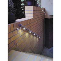 L2 PiccoRail Handlauf 150 cm aus Edelstahl mit LED