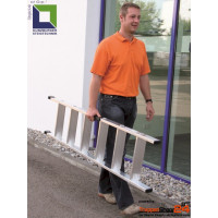 Aluminium-Stufen-Anlegeleiter