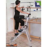 Klapptreppe aus Aluminium