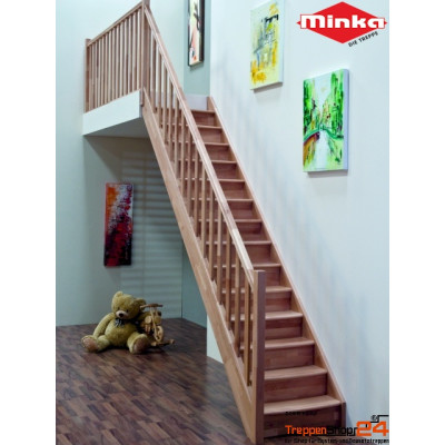 Raumspartreppe Home gerade Fichte