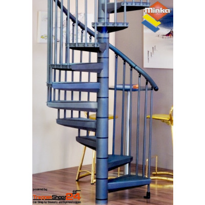 Spindeltreppe Rondo Color Ø 120 cm