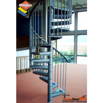 Spindeltreppe Rondo Color Ø 120 cm