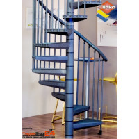 Spindeltreppe Rondo Color Ø 140 cm