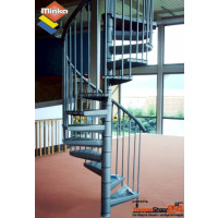 Spindeltreppe Rondo Color Ø 140 cm