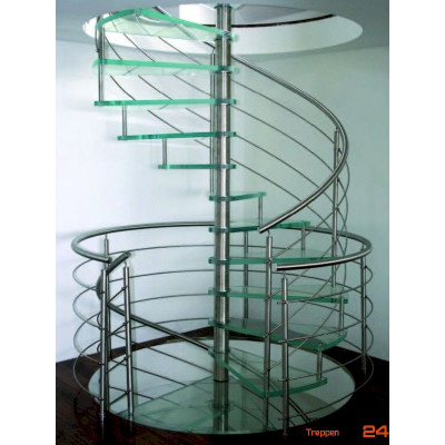 Spindeltreppe Orchidea Inox Ø 130 cm