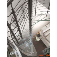 Spindeltreppe Orchidea Inox Ø 160 cm