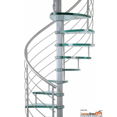 Spindeltreppe Orchidea Curve Ø 150 cm