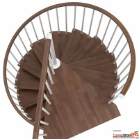 Spindeltreppe Nova Ø 140 cm