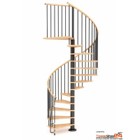 Spindeltreppe Nova Ø 140 cm