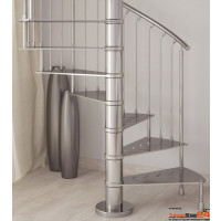 Spindeltreppe Violetta Inox Ø 160 cm