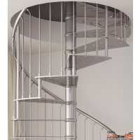 Spindeltreppe Violetta Inox Ø 160 cm