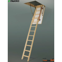 Bodentreppe LDK 140x70 cm mit Schiebeleiter, U-Wert 1,1 W/(m²K)