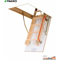 Bodentreppe LDK 140x70 cm mit Schiebeleiter, U-Wert 1,1 W/(m²K)