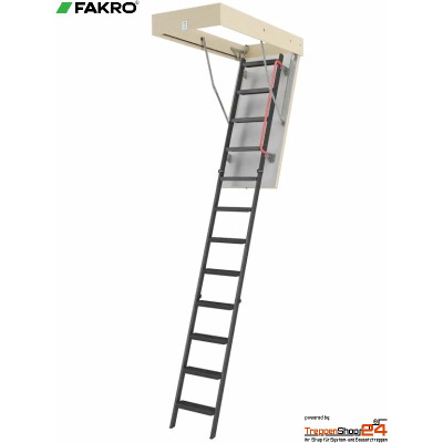 Bodentreppe LMK 130x60 cm, R bis 305 cm, U-Wert 1,1 W/(m²K)