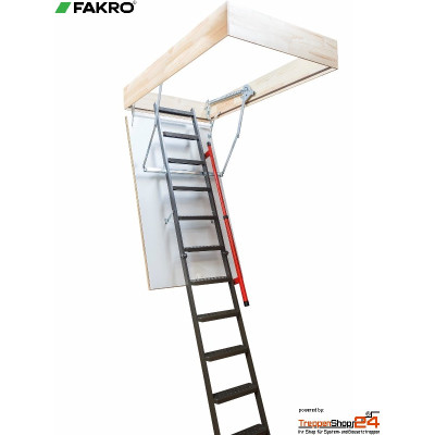 Bodentreppe LMP 144x70 cm R bis 366 cm, U-Wert 1,1 W/(m²K)