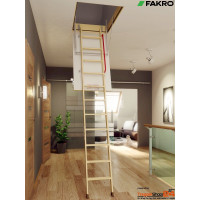 Bodentreppe LWK Komfort 94x60 cm, R bis 280 cm, U-Wert 1,1 W/(m²K)