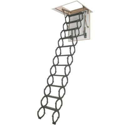 Scherentreppe LST 90x60 cm, R bis 280 cm, U-Wert 1,1...