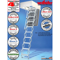 Wellhöfer Scherentreppe Liliput WS4D 100x70 cm
