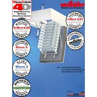 Wellhöfer Scherentreppe Liliput WS4D 100x70 cm