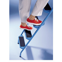 Wellhöfer Bodentreppe StahlBlau WS3D 140 x 70 cm