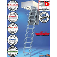 Wellhöfer Scherentreppe Liliput WS3D 90x70 cm