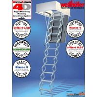 Wellhöfer Scherentreppe Liliput WS4D 90x60 cm