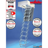Scherentreppe Liliput FS30 WS3D von 87x50 bis 140x80 cm