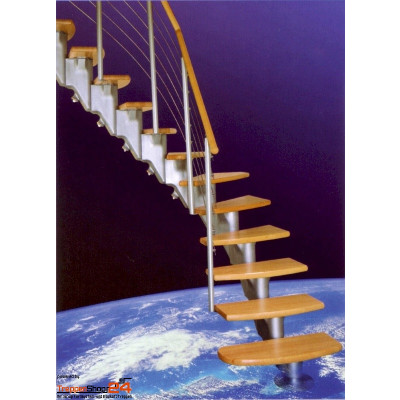 Mittelholmtreppe TopStar A210 Eiche/Ahorn