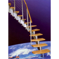 Mittelholmtreppe TopStar A210 Buche