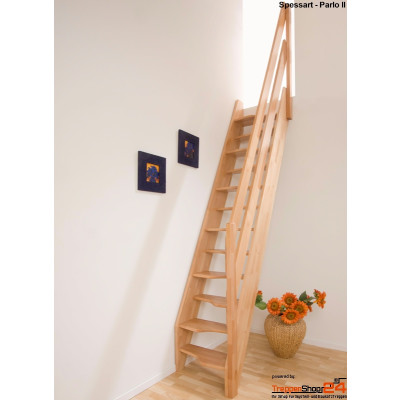 Raumspartreppe Spessart 15 Steigungen Fichte/Buche/Birke
