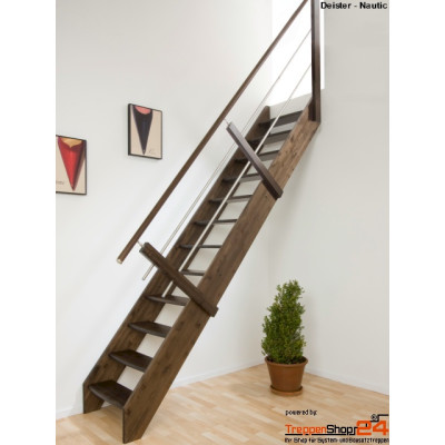 Raumspartreppe Deister 14 Steigungen Fichte/Buche/Birke