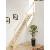 Raumspartreppe Deister 14 Steigungen Fichte/Buche/Birke