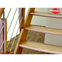 Raumspartreppe Classic gerade Buche