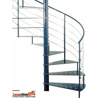 Spindeltreppe Ciclamino G Ø 120 cm