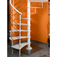 Spindeltreppe Ciclamino G Curve Ø 120 cm