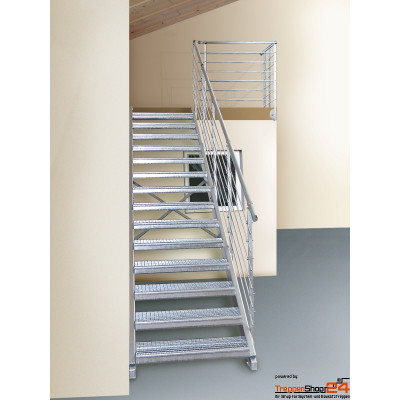 Stahlwangentreppe VariStep 8 Stufen