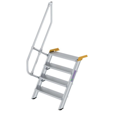 Treppe 60° 4 Stufen, Höhe 88 bis 111,5 cm