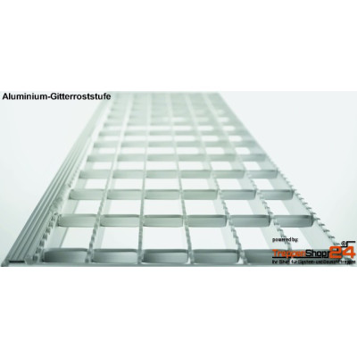 Treppe 60° 4 Stufen, Höhe 88 bis 111,5 cm