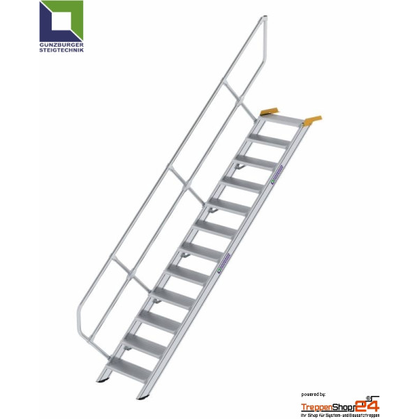 Treppe 45° 12 Stufen, Höhe 249 bis 269,5 cm