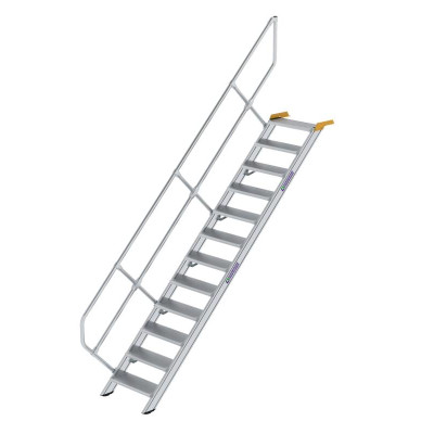 Treppe 45° 12 Stufen, Höhe 249 bis 269,5 cm