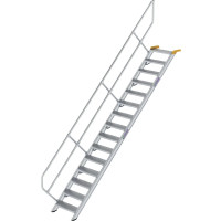 Treppe 45° 15 Stufen, Höhe 312 bis 332,5 cm