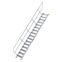 Treppe 45° 16 Stufen, Höhe 333 bis 353,5 cm