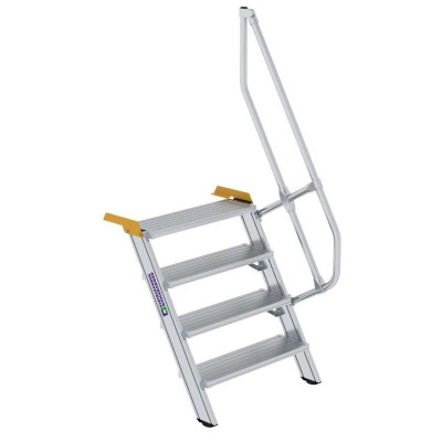 Treppe 60° 5 Stufen Höhe 112 bis 134,5 cm