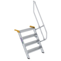 Treppe 60° 5 Stufen Höhe 112 bis 134,5 cm